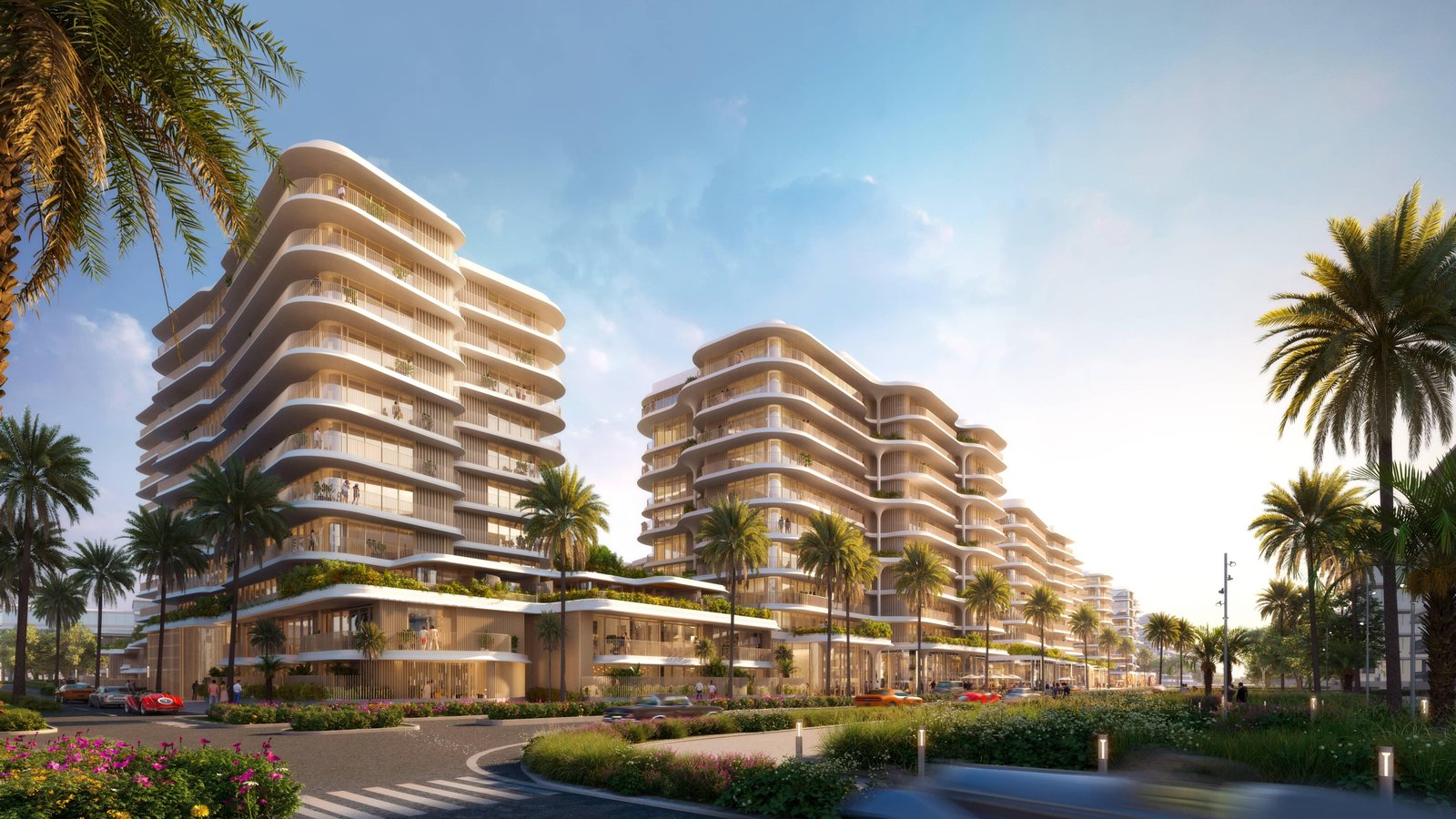 Mamsha Gardens beachfront residences by Aldar Properties on Saadiy